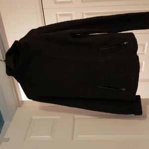 Loft dark grey cardigan size large.